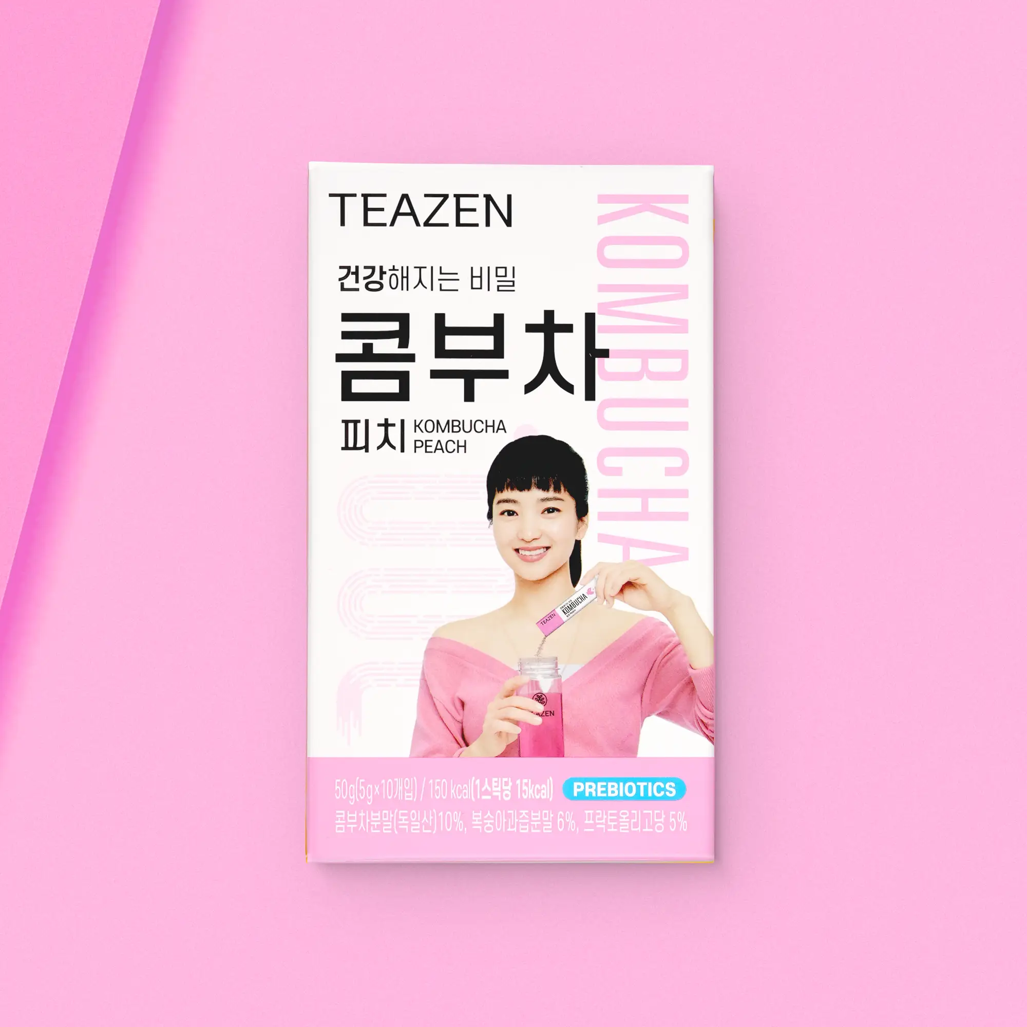 TEAZEN KOMBUCHA PEACH ทีเซน คอมบูชา 🍑 พีท