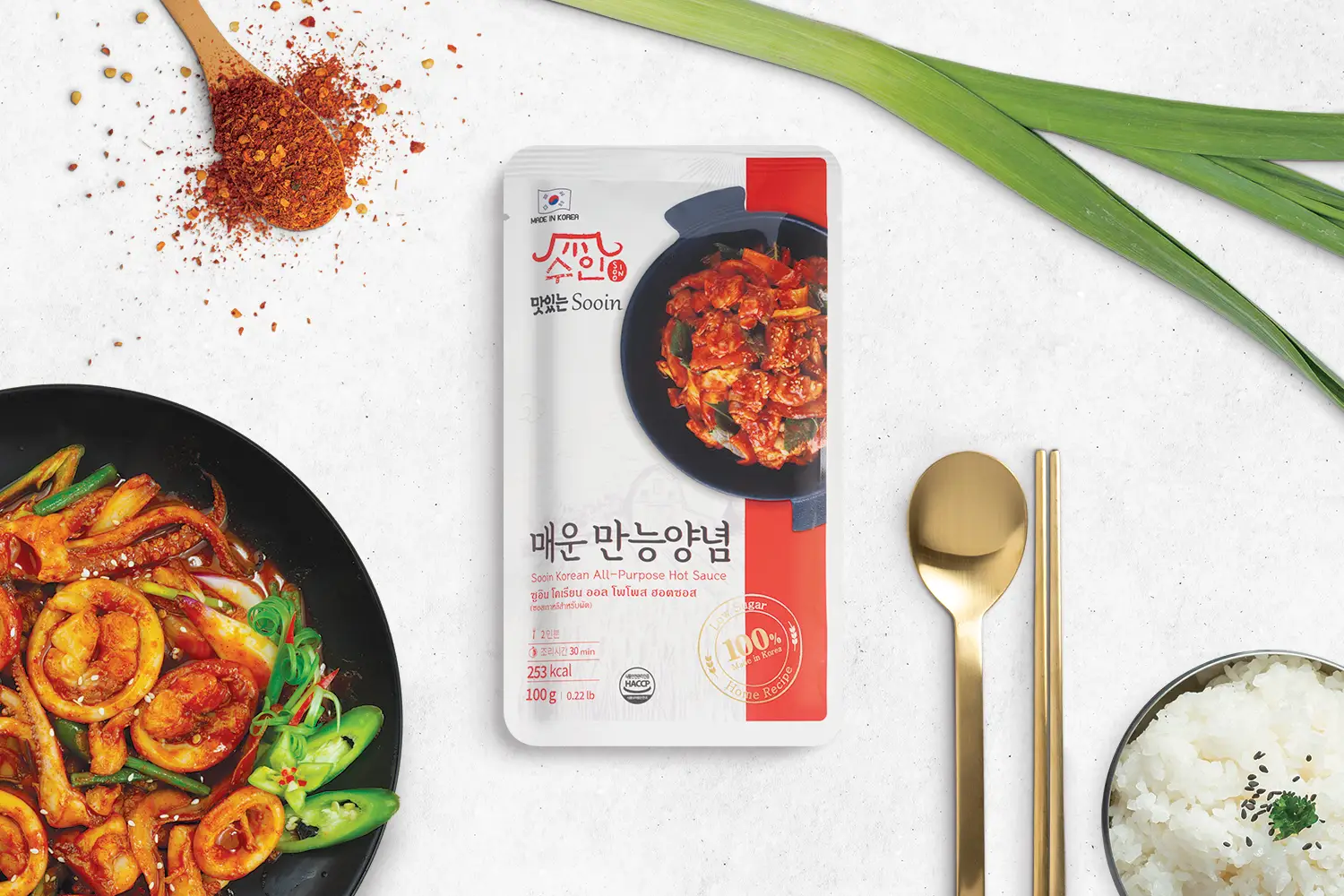 Sooin Korean Sauce All-Purpose Hot Sauce ซูอิน โคเรียน ออล โพโพส ฮอตซอส