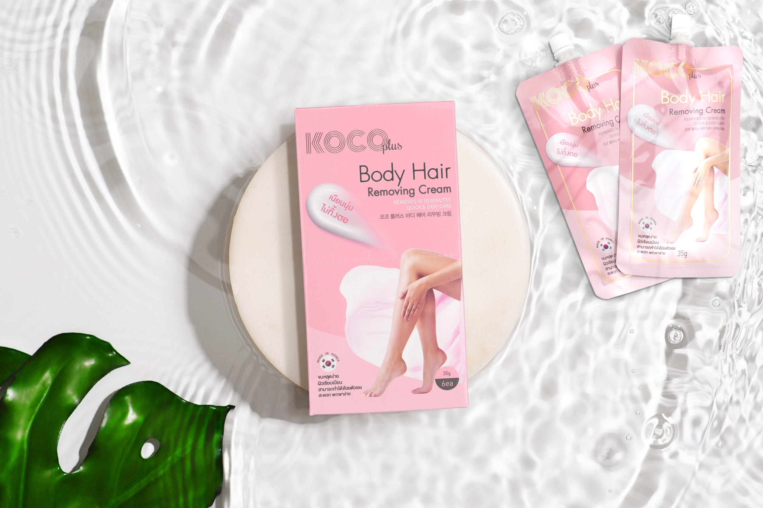 KOCO plus Body Hair Removing Cream สูตร Body สำหรับผิวธรรมดา