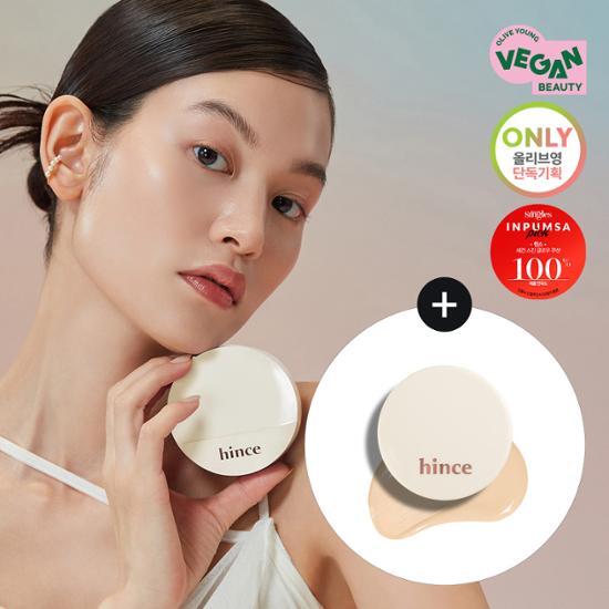 Hince Second Skin Glow Cushion (main product + refill)